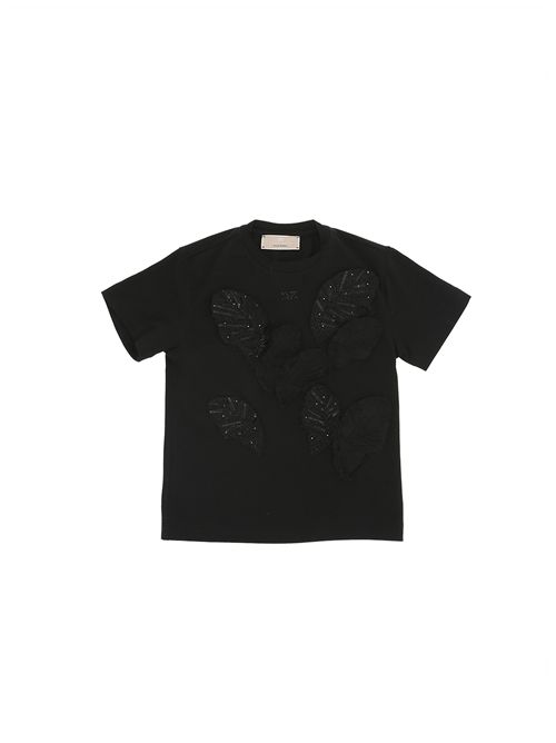 T-shirt, bambina, logata. ELISABETTA FRANCHI | EFTS274 0 JE006N000
